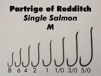 Single Salmon M (Größen 8, 6, 4, 2, 1, 1/0, 3/0, 5/0 zur Auswahl