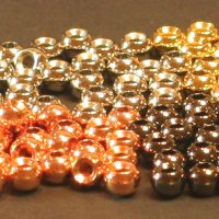 Messing-Perlen 30 Stück   Auswahl: Gold, Kupfer, Silver und Black