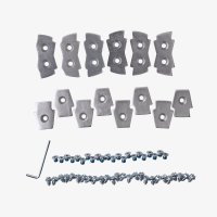 Foot Tractor Aluminum Bar Replacement Kit - Danner