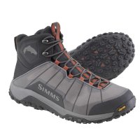 Simms Flyweight Boot Steel Grey Watschuh mit Vibram-Sohle