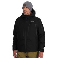 Simms Bulkley Jacket 2024 Black  Die warme, gefütterte, wasserdichte Watjacke!