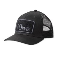 ORVIS Ripstop Cover Trucker Cap Black Schirmmütze