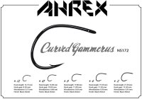 Ahrex  NS172  Curved Gammarus  Fliegenhaken