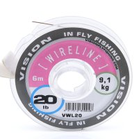 Vision Wireline Tipped 15/20/30lbs zur Auswahl Hechtvorfach-Material