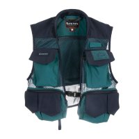 Simms Tributary Vest Deep Sea Green Fliegenfischerweste  2023
