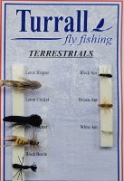 Turrall  Terrestrials Imitierte Landinsekten zum Fliegenfischen  FinestFishingFlies