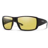 SMITH OPTICS Guides Choice Matte Black Polar Low Light Yellow Polarisations-Brille