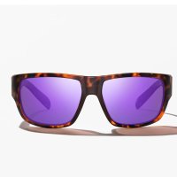 BAJIO Piedra Dark Tort Matte Violet Mirror PC Polarisations-Brille