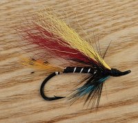 Turrall Salmon Single  GARRY DOG Gr.6     Klassische englische Lachsfliege