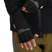 Simms Windstopper Half-Finger Glove Black Handschuhe