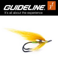 Guideline TS Olive Banana Double #6 Lachsfliege auf Doppelhaken