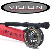 Vision Streamer Outfit    Das Set zum Streamerfischen mit 10 superfängigen Gratis-Streamer