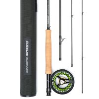 Guideline Embrace LIGHT TROUT Fly Fishing Outfit #5 9FT  Das Fliegenfischer-Set mit den 10 fängigen Gratisfliegen in einer praktischen Fliegenbox.