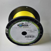 Shimano POWER PRO in Hi-Vis Yellow 0.10mm  5kg  2740m 100% Spectra Fiber Sonderangebot, nur solange Vorrat reicht!