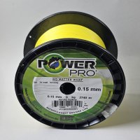 Shimano POWER PRO in Hi-Vis Yellow 0.15mm  9kg  2740m 100% Spectra Fiber Sonderangebot, nur solange Vorrat reicht!