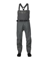 Simms Flyweight Stockingfoot Cinder  Die leichte atmungsaktive Reise-Wathose von Simms!  NEW2025