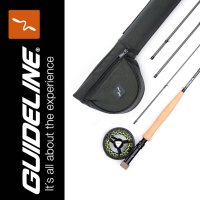 Guideline Embrace Euro Nymph Fly Fishing Outfit #3 10,6FT Das Fliegenfischer-Set mit den 10 fängigen Gratisfliegen in einer praktischen Fliegenbox.